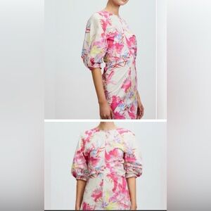 REMAIN Birger Christensen Amilia Print Dress